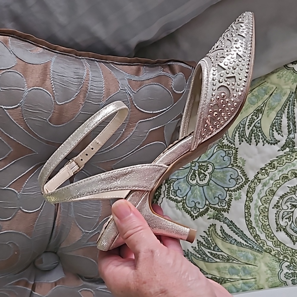 Ankle strap, special occasion heels